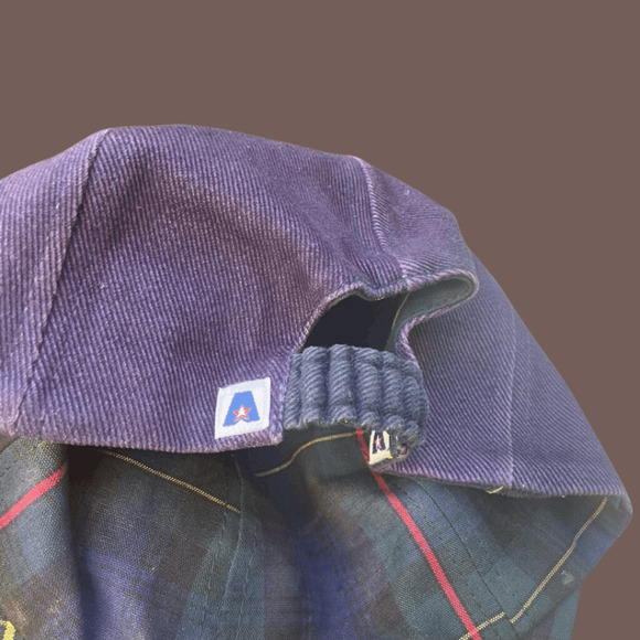 Breckenridge Golf Club Cap | Reversible Plaid/Denim | Vintage 90s - Picture 5 of 5